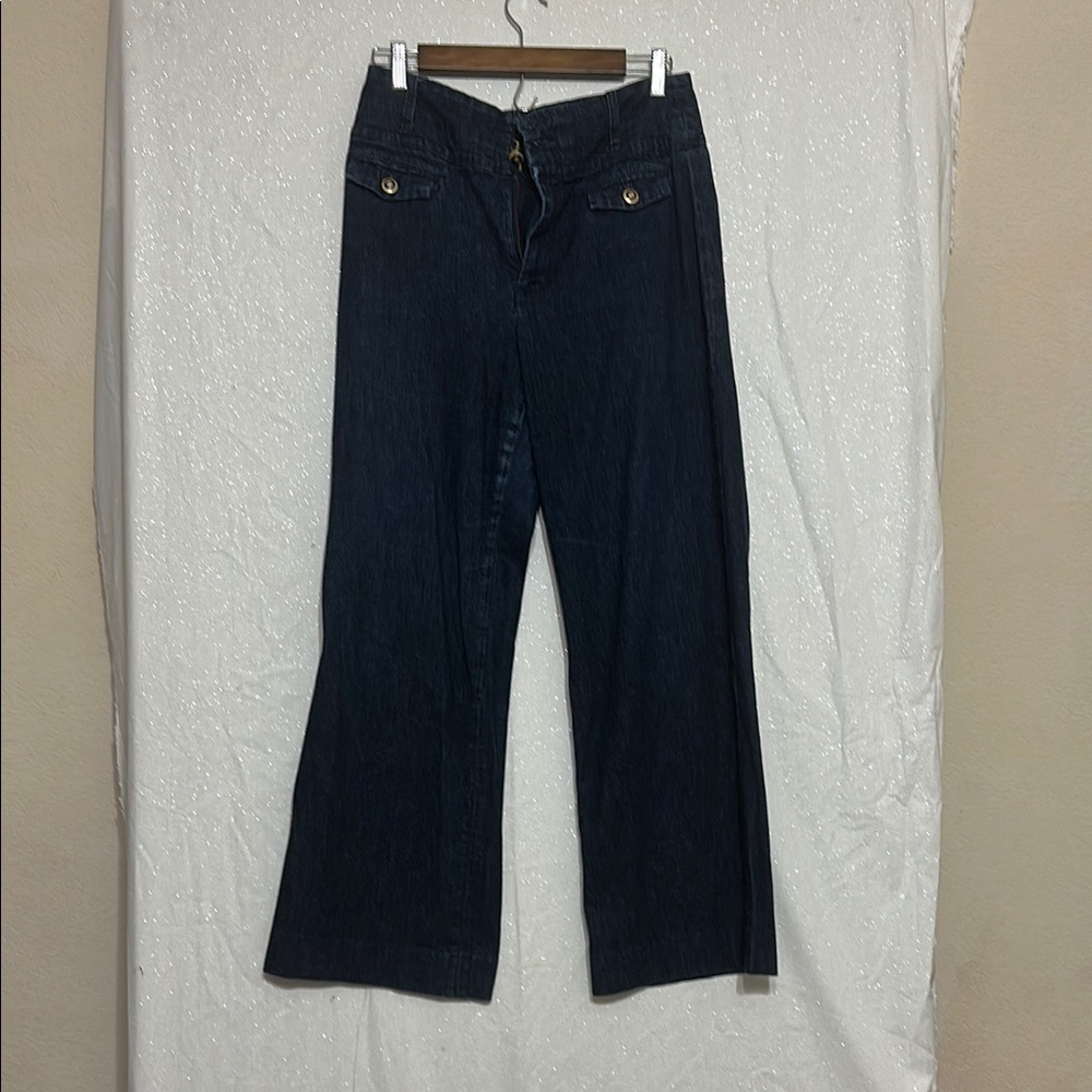Elevenses Blue Wide Leg Jeans Size 10